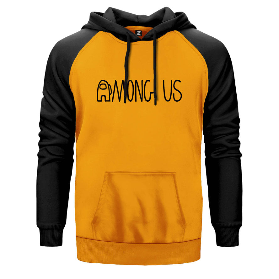 Among Us Çift Renk Reglan Kol Sweatshirt