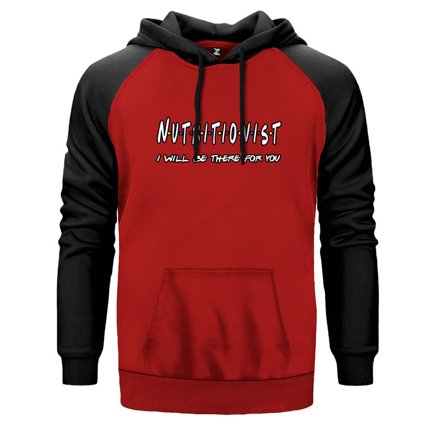Diyetisyen Çift Renk Reglan Kol Sweatshirt