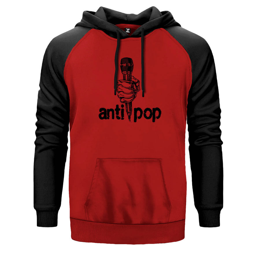 Antipop Çift Renk Reglan Kol Sweatshirt