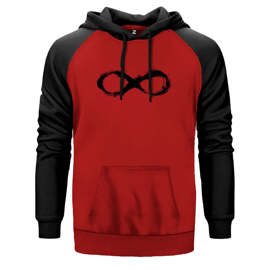 Infinity Çift Renk Reglan Kol Sweatshirt