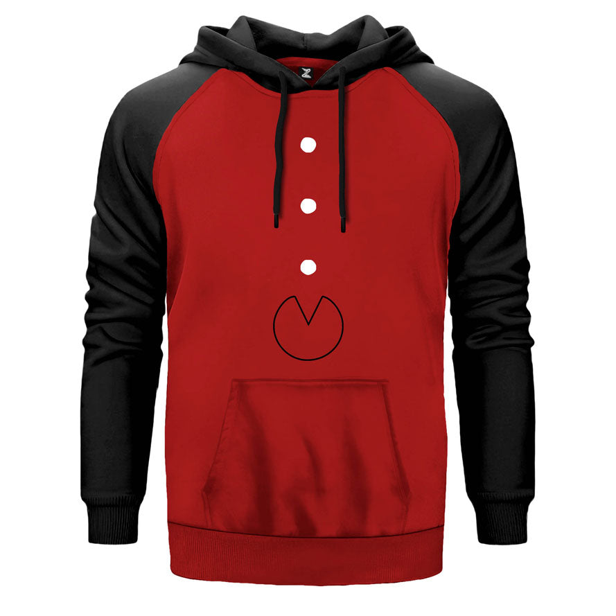 Pac Man Classic Çift Renk Reglan Kol Sweatshirt