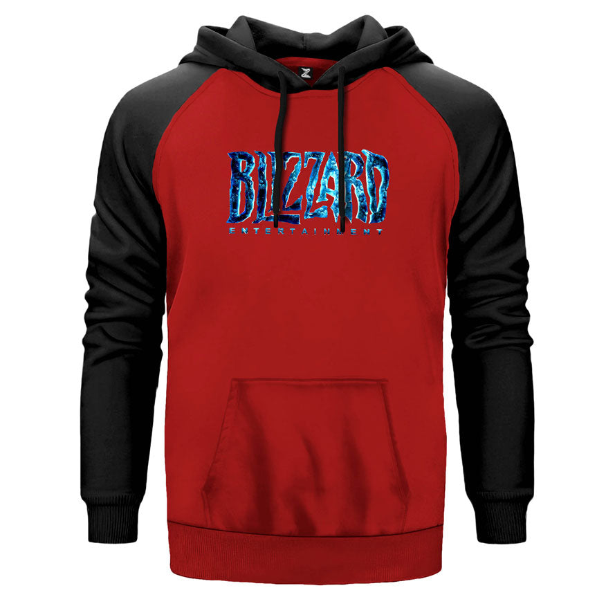 Blizzard Logo2 Çift Renk Reglan Kol Sweatshirt