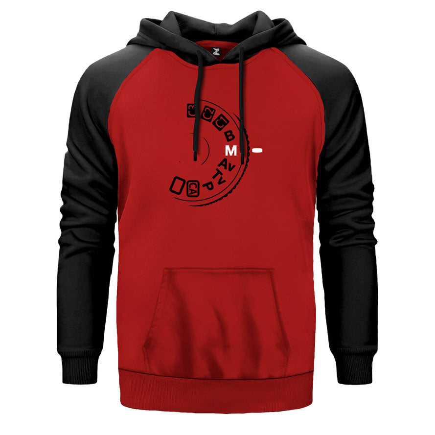 Photographer Manual Çift Renk Reglan Kol Sweatshirt