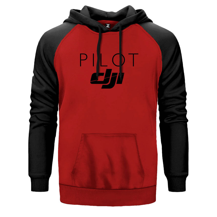 DJI Pilot Çift Renk Reglan Kol Sweatshirt