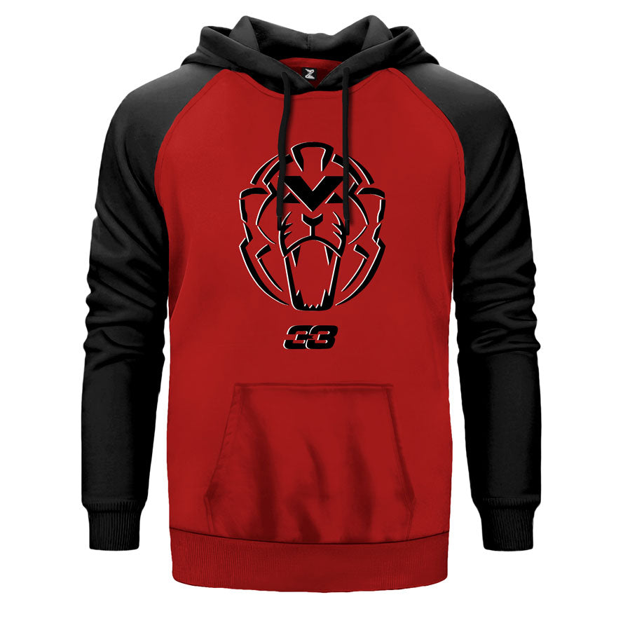 F1 Max Logo Çift Renk Reglan Kol Sweatshirt