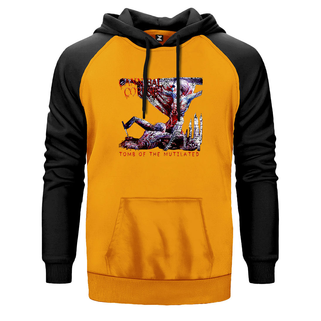 Cannibal Corpse Tomb Of The Mutilated Çift Renk Reglan Kol Sweatshirt