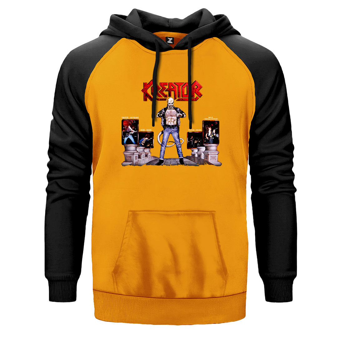 Kreator Terrible Certaint Çift Renk Reglan Kol Sweatshirt