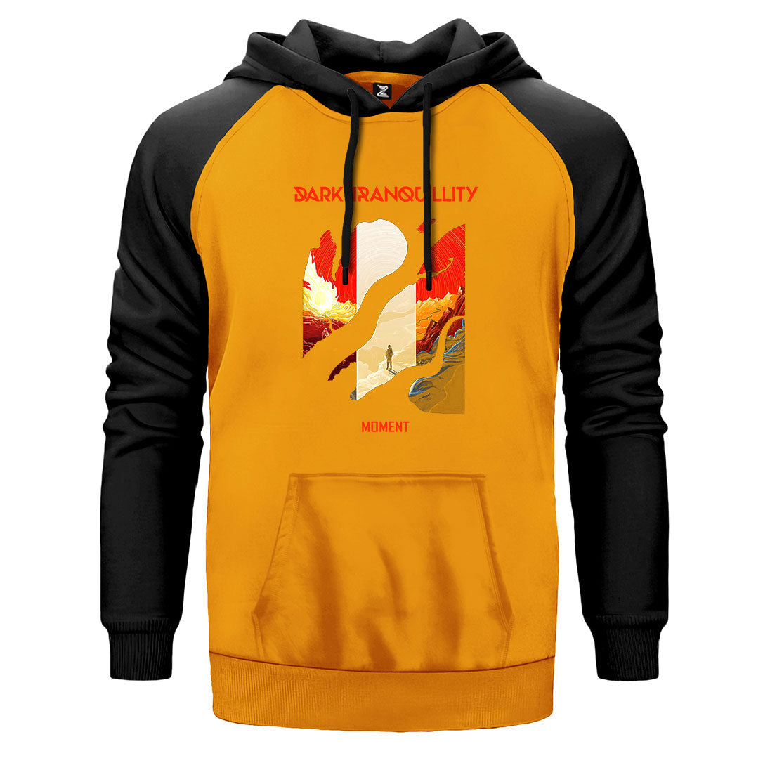 Dark Tranquillity Moment Çift Renk Reglan Kol Sweatshirt