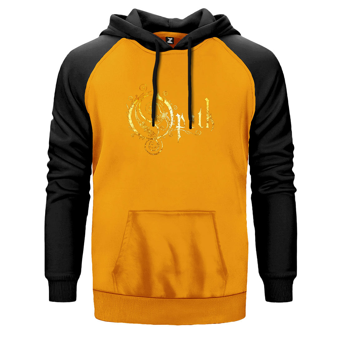 Opeth Logo Classic Çift Renk Reglan Kol Sweatshirt