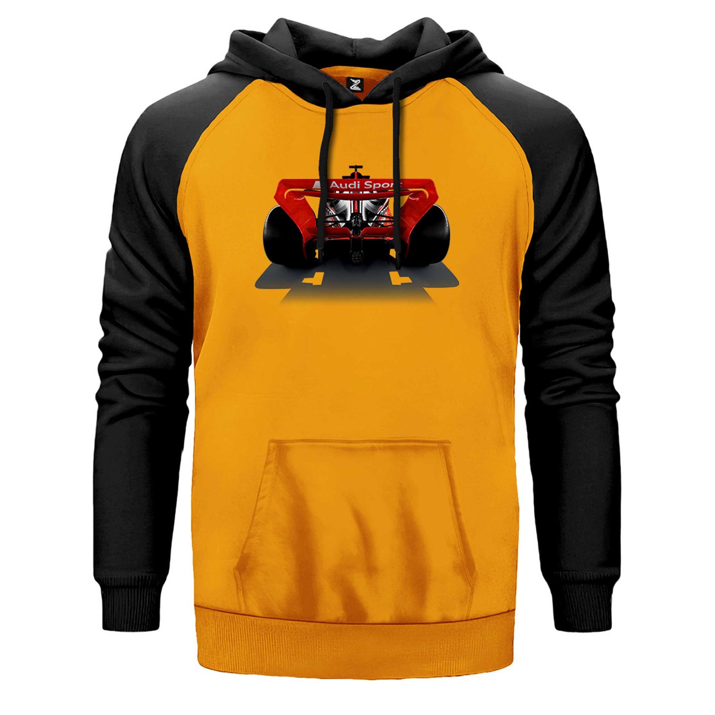 F1 Audi Sport Back Çift Renk Reglan Kol Sweatshirt
