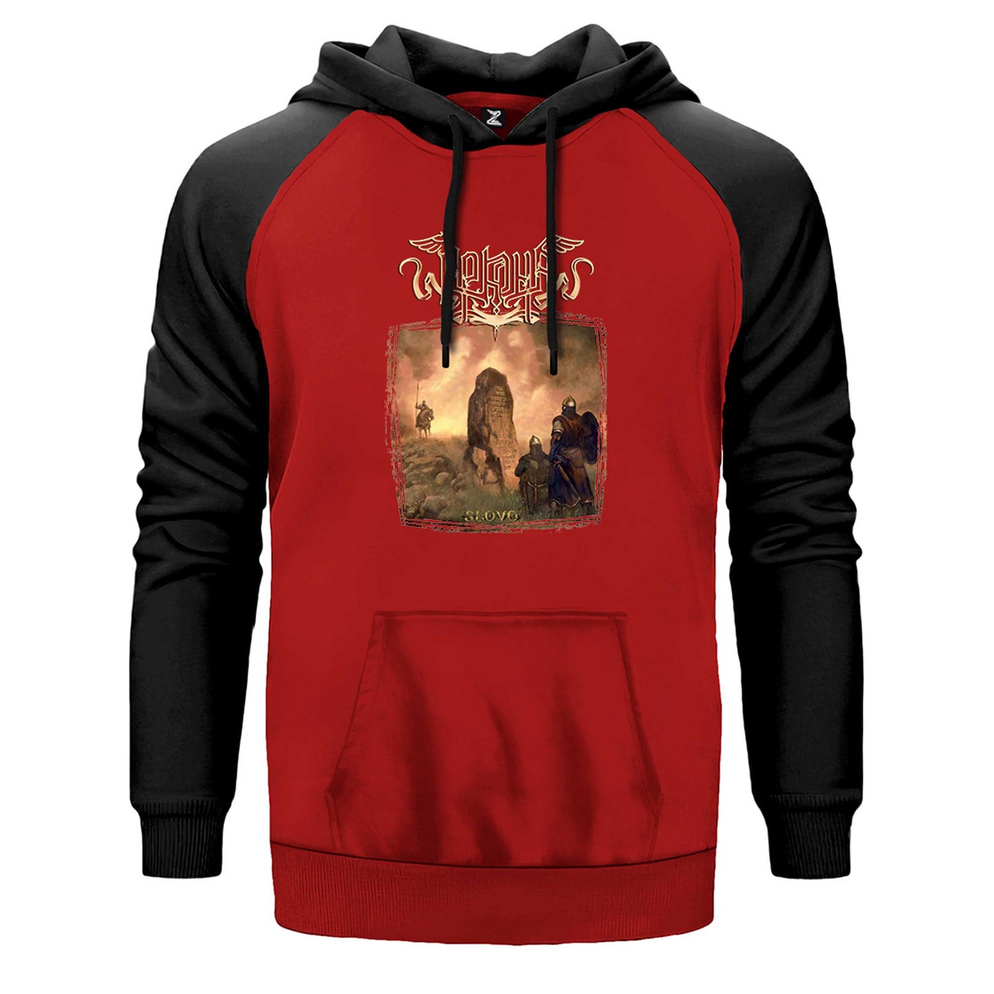 Arkona Slovo Çift Renk Reglan Kol Sweatshirt