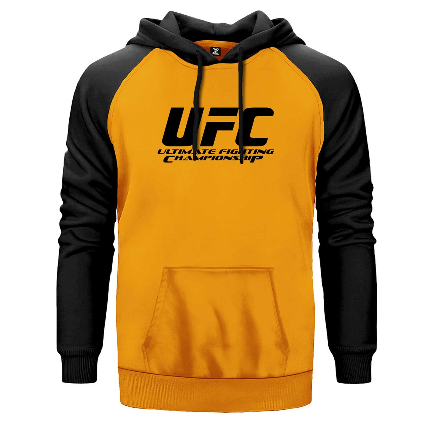 UFC LOGO Ultimate Championship Çift Renk Reglan Kol Sweatshirt