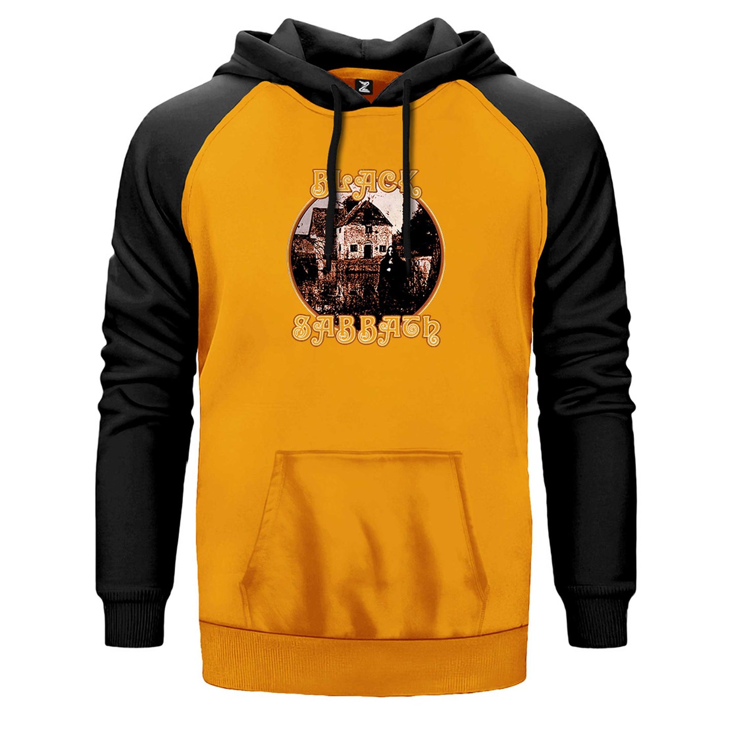 Black Sabbath House Album Çift Renk Reglan Kol Sweatshirt