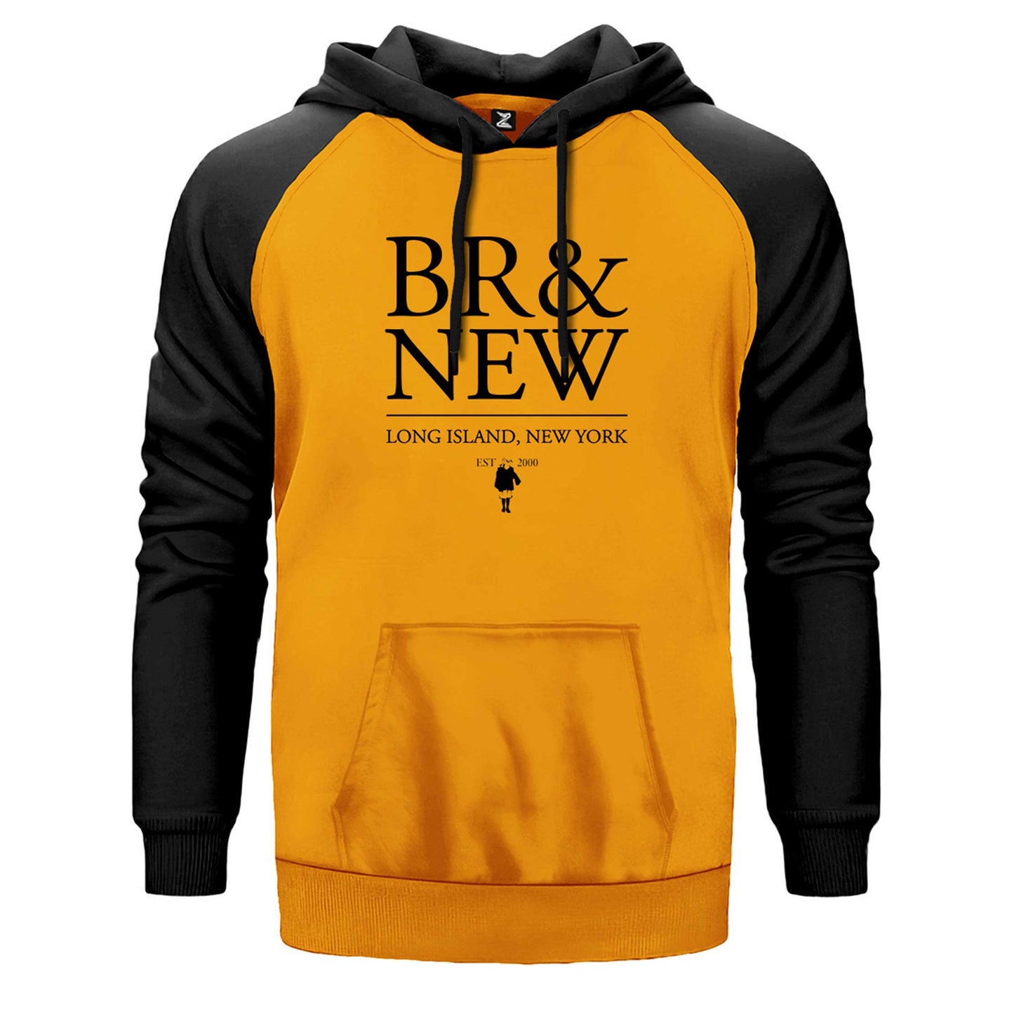 Brand New Long Island Çift Renk Reglan Kol Sweatshirt