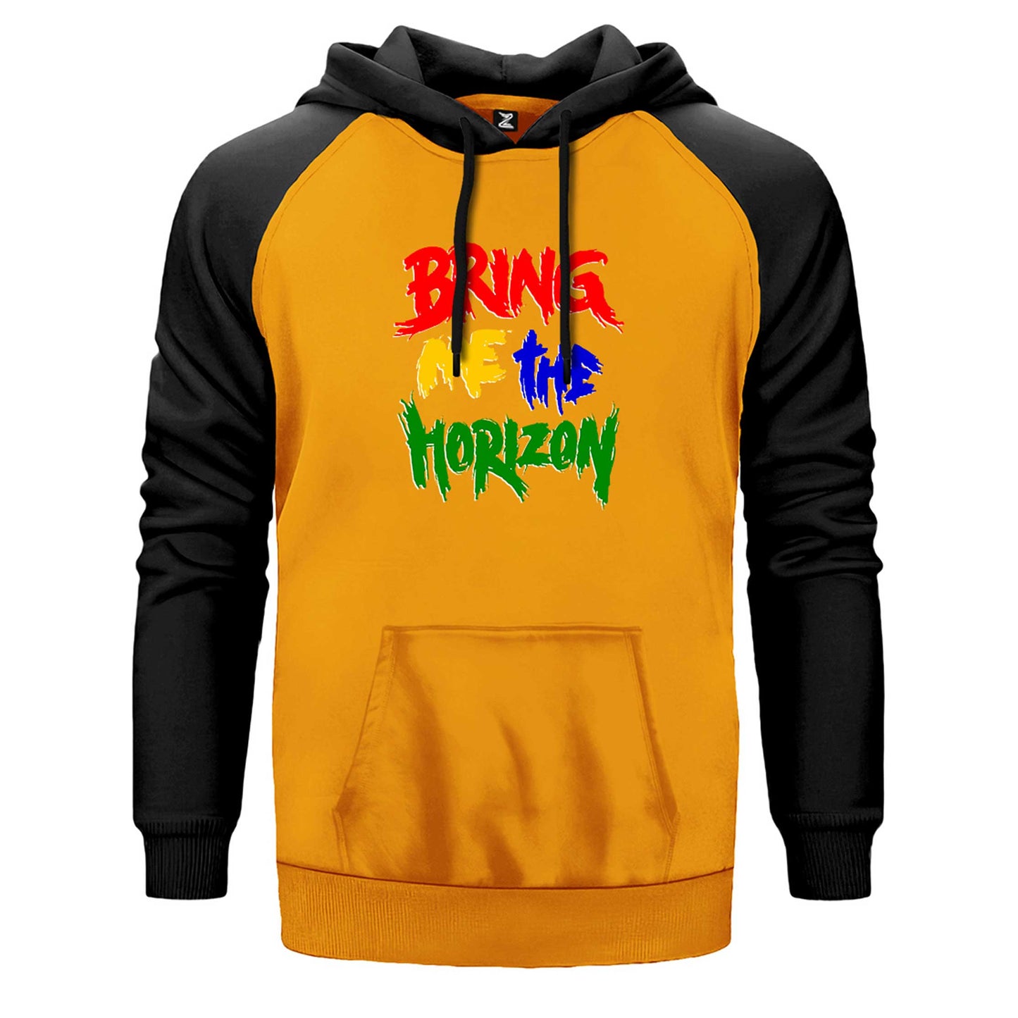 Bring Me The Horizon Rainbow Çift Renk Reglan Kol Sweatshirt