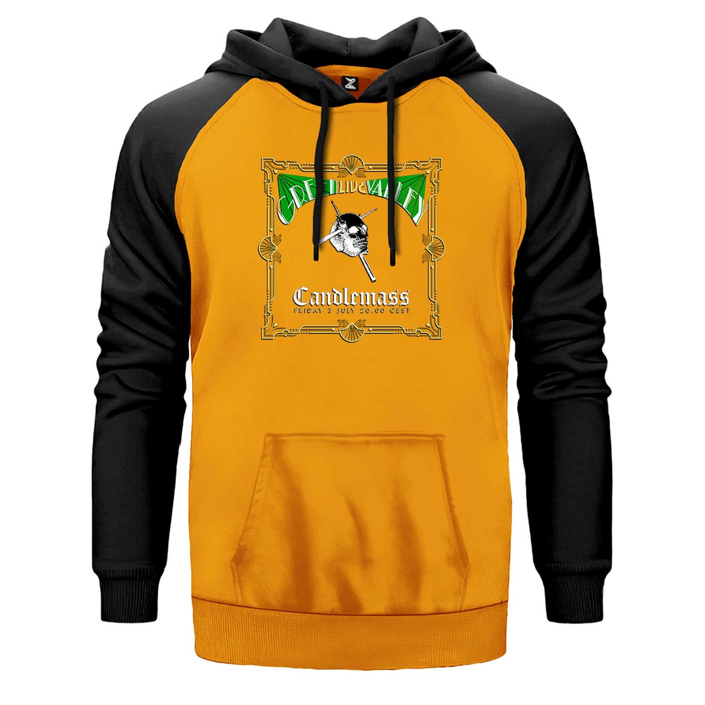 Candlemass Green Valley Çift Renk Reglan Kol Sweatshirt
