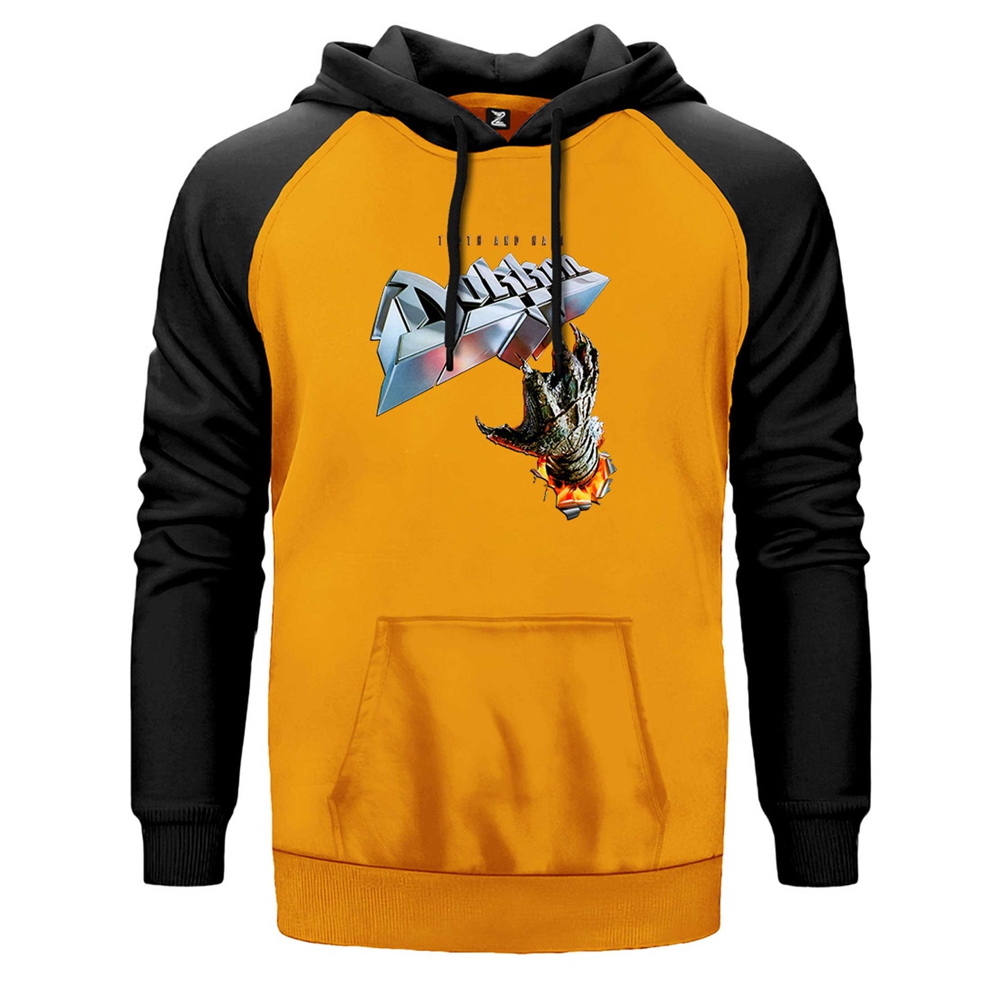 Dokken Tooth And Nail Çift Renk Reglan Kol Sweatshirt