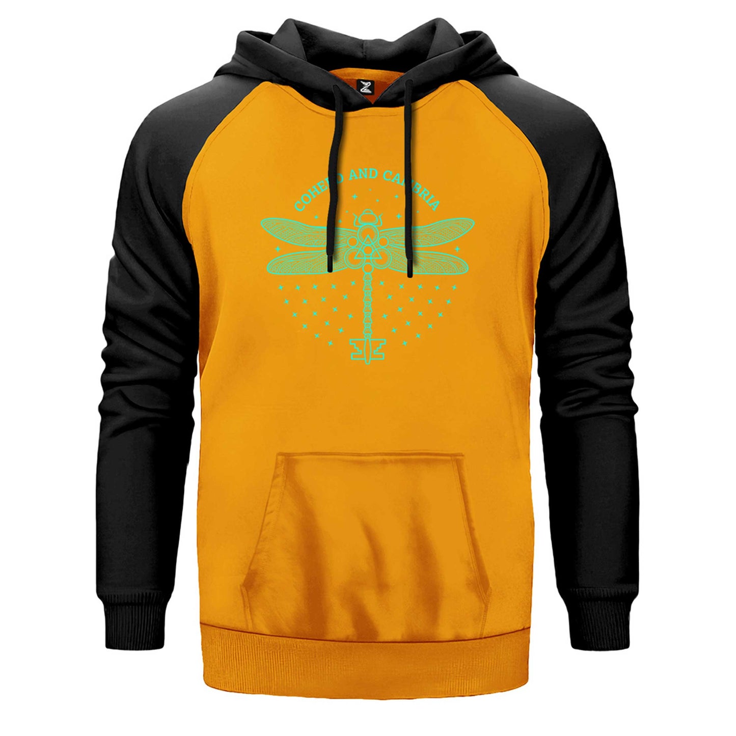 Coheed and Cambria Butterfly Çift Renk Reglan Kol Sweatshirt