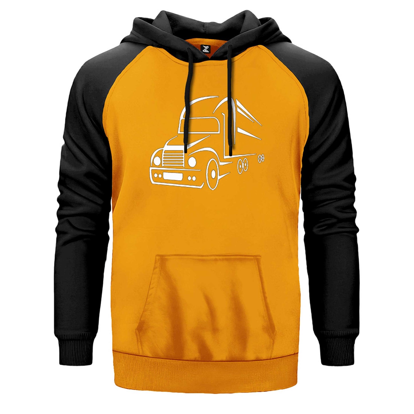 Tır Silüet Çift Renk Reglan Kol Sweatshirt