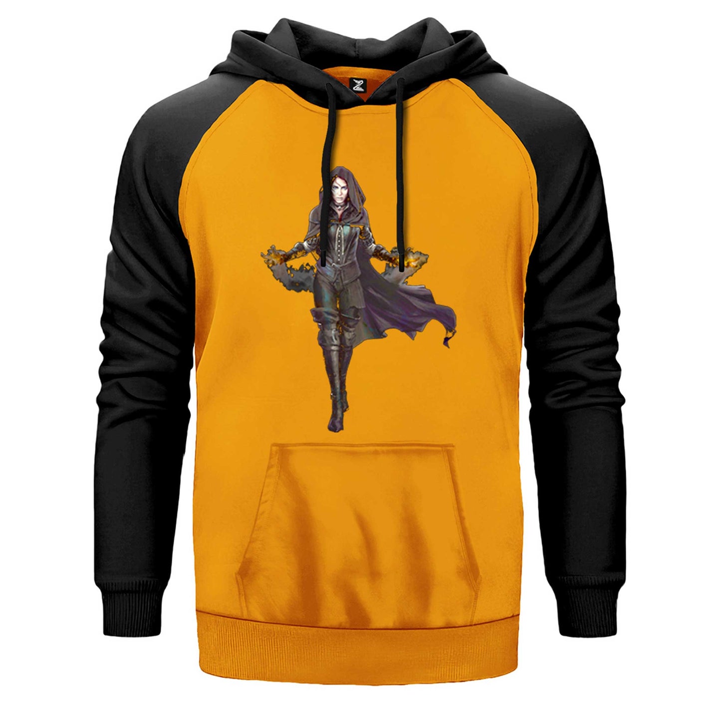 The Witcher Yennefer Çift Renk Reglan Kol Sweatshirt