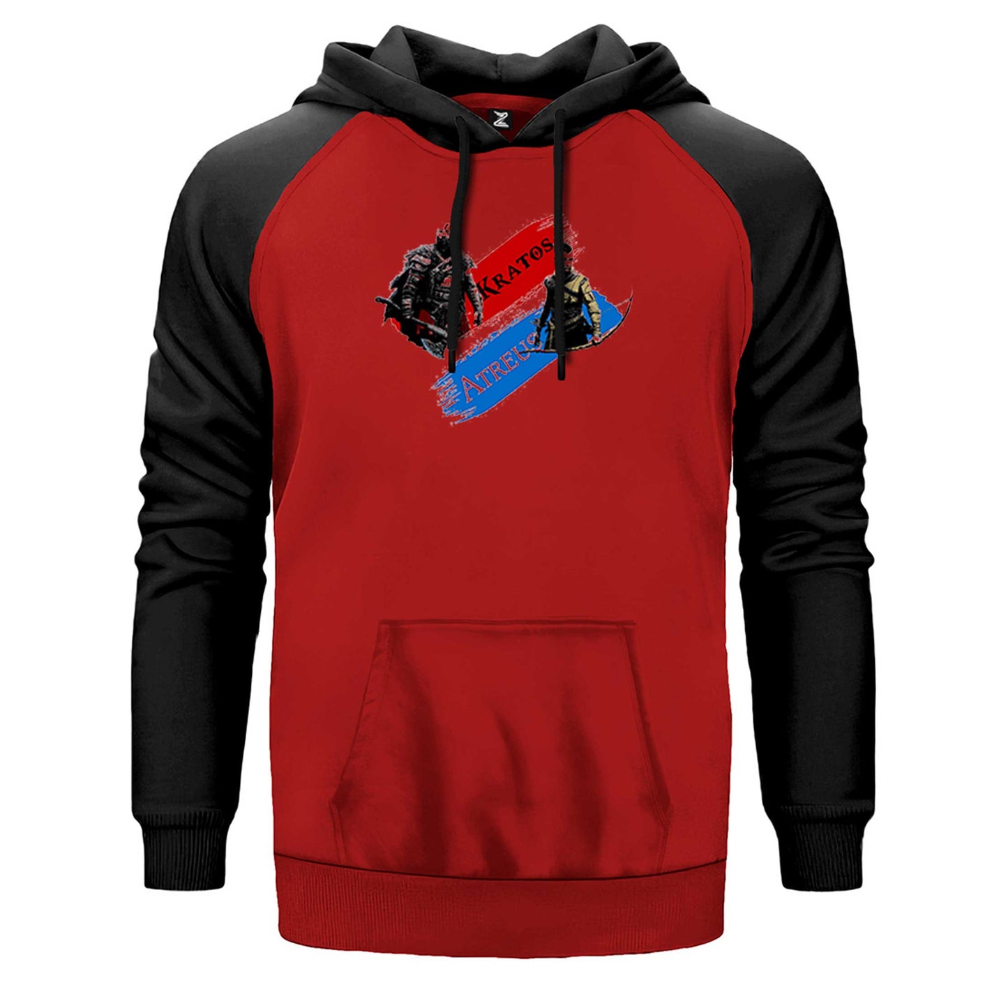 God Of War Atreus Kratos Çift Renk Reglan Kol Sweatshirt