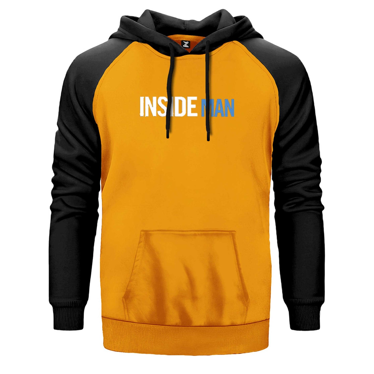 Insade Man Blue Çift Renk Reglan Kol Sweatshirt