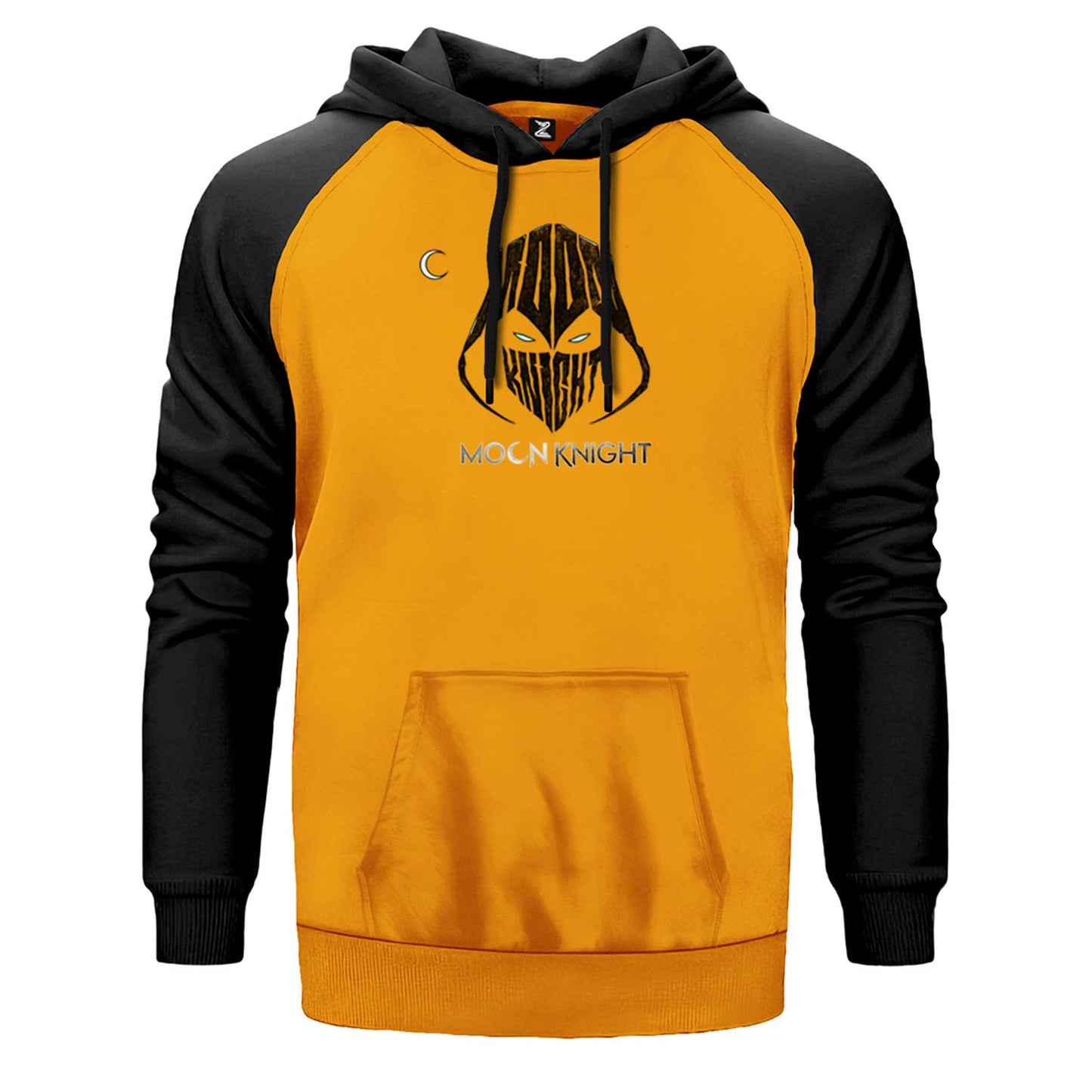 Moon Knight Logo Çift Renk Reglan Kol Sweatshirt