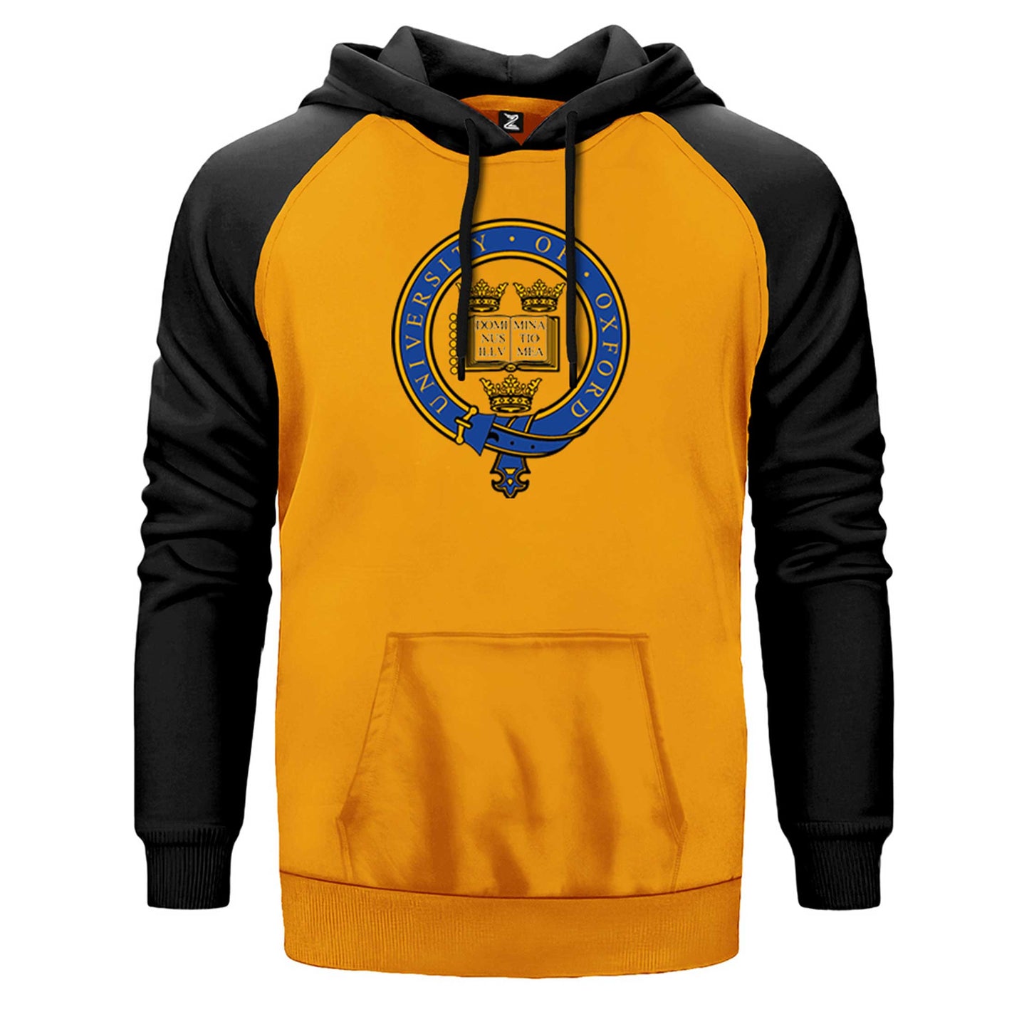 University Of Oxford Logo Çift Renk Reglan Kol Sweatshirt