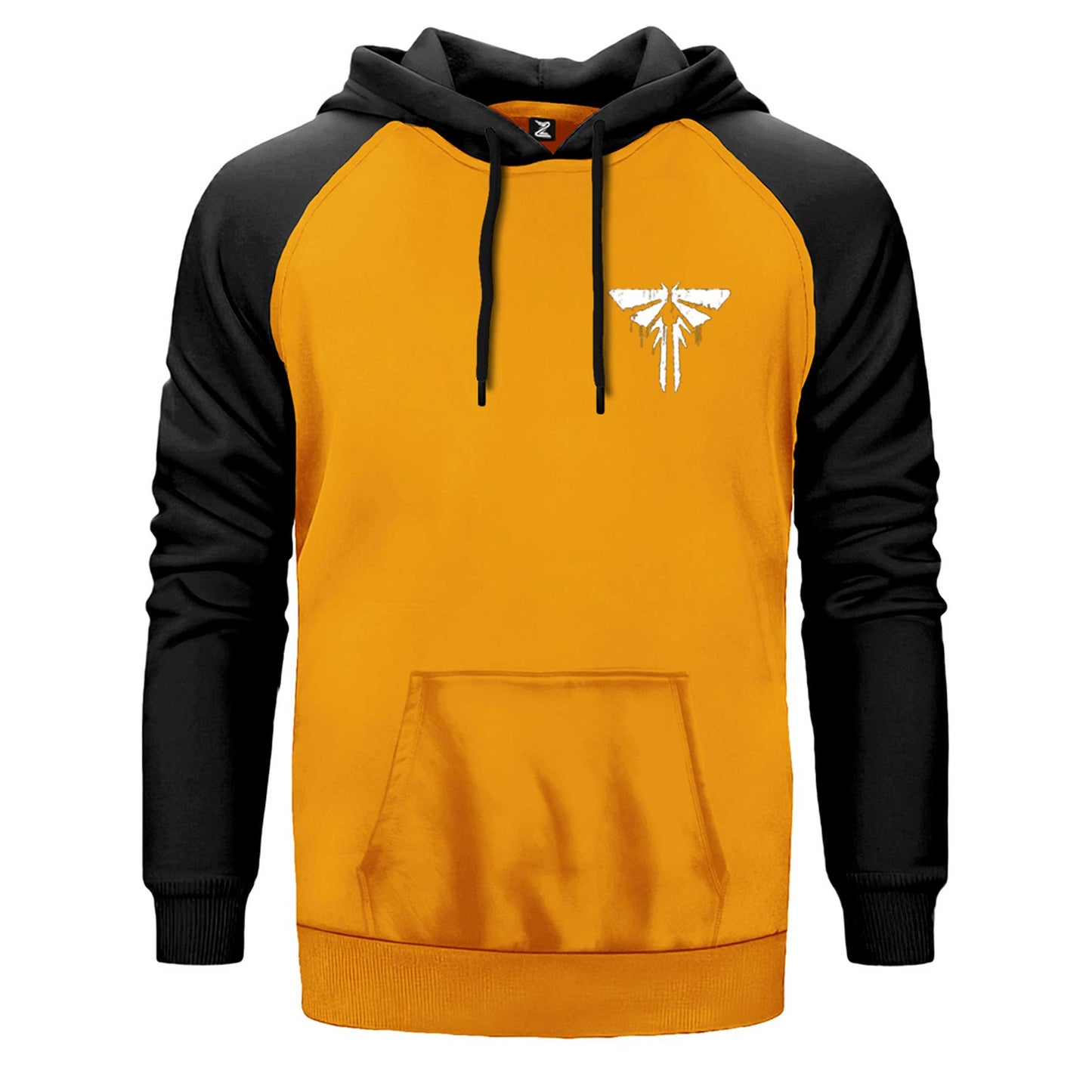 The Last Of Us Logo Çift Renk Reglan Kol Sweatshirt