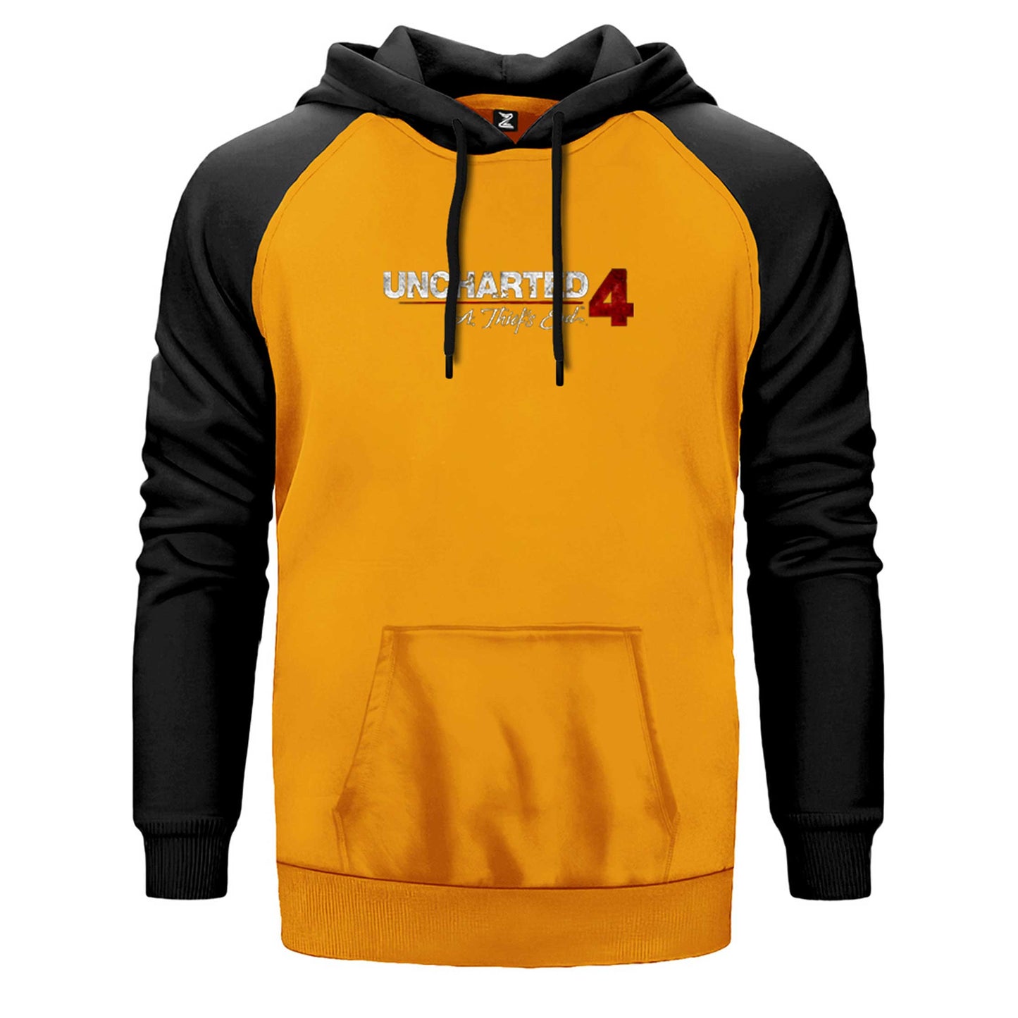 Uncharted 4 Logo Çift Renk Reglan Kol Sweatshirt