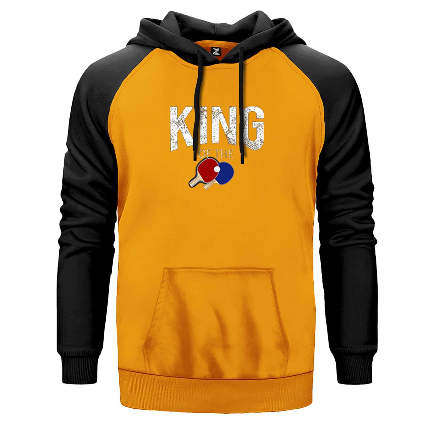 Ping Pong King Of The Çift Renk Reglan Kol Sweatshirt