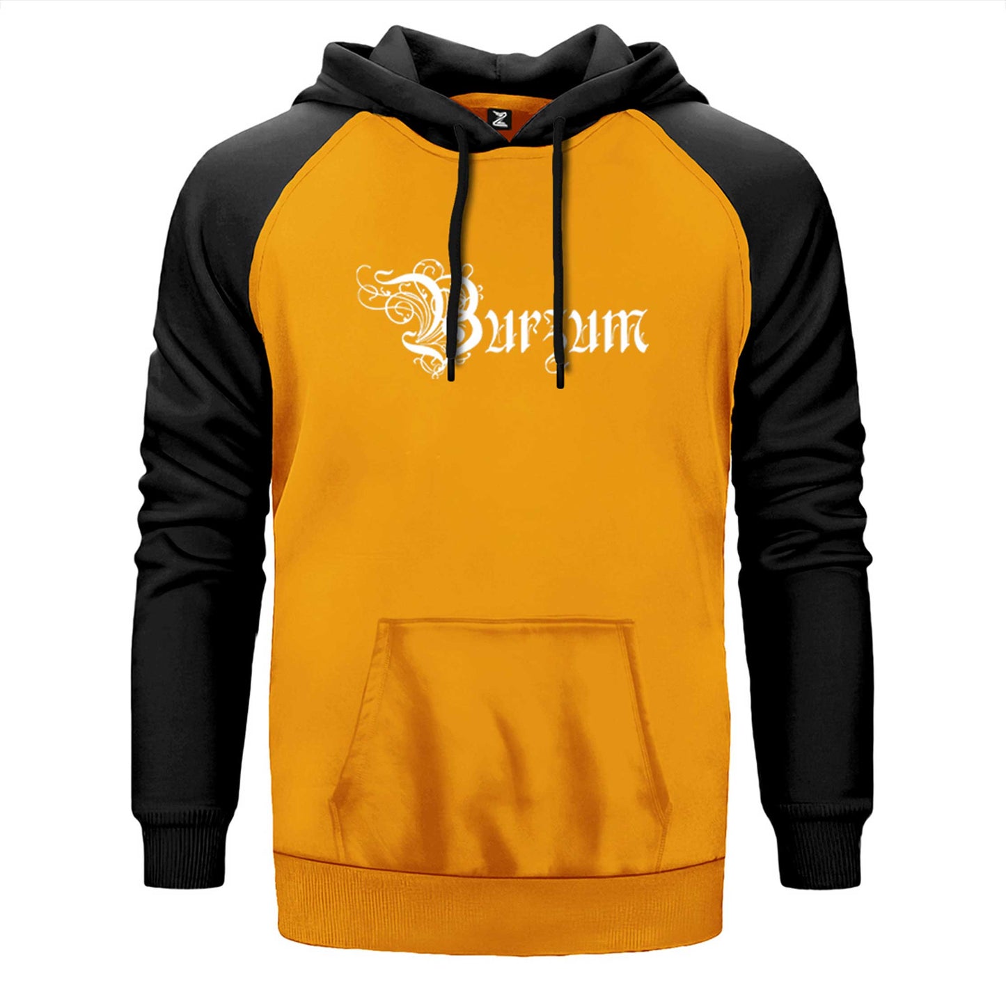 Burzum Design Logo Çift Renk Reglan Kol Sweatshirt