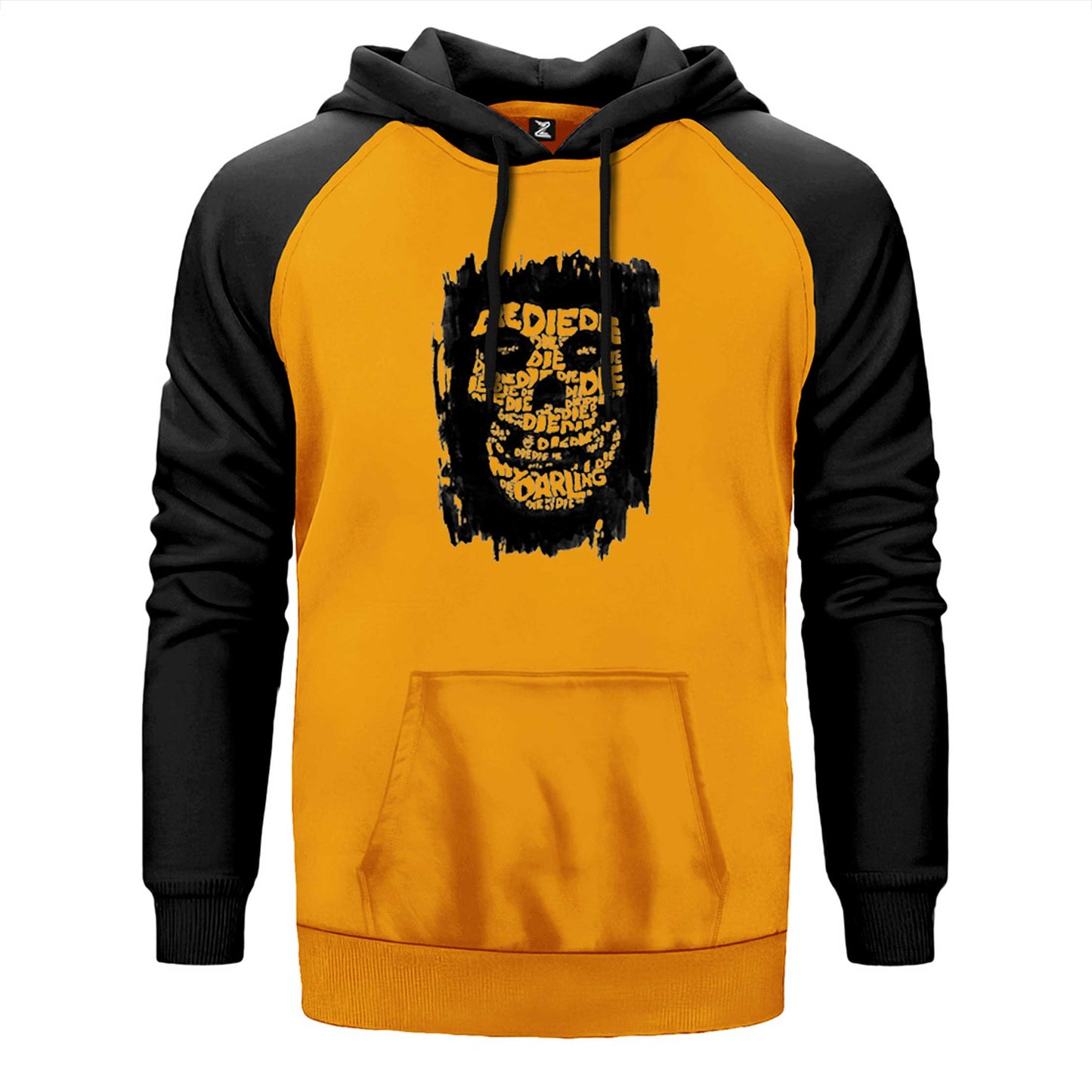 Misfits Die Die My Darling Çift Renk Reglan Kol Sweatshirt