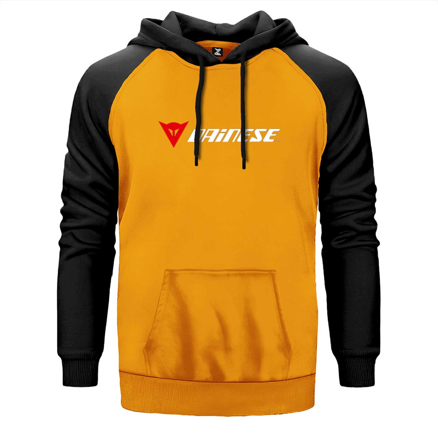 Dainese Logo Text Çift Renk Reglan Kol Sweatshirt