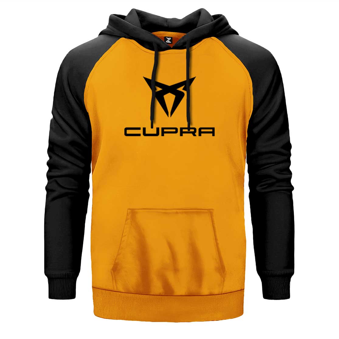 Cupra Logo Text Çift Renk Reglan Kol Sweatshirt