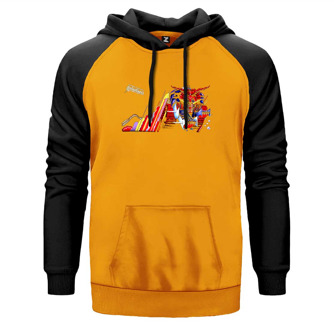 Judas Priest Defenders Çift Renk Reglan Kol Sweatshirt