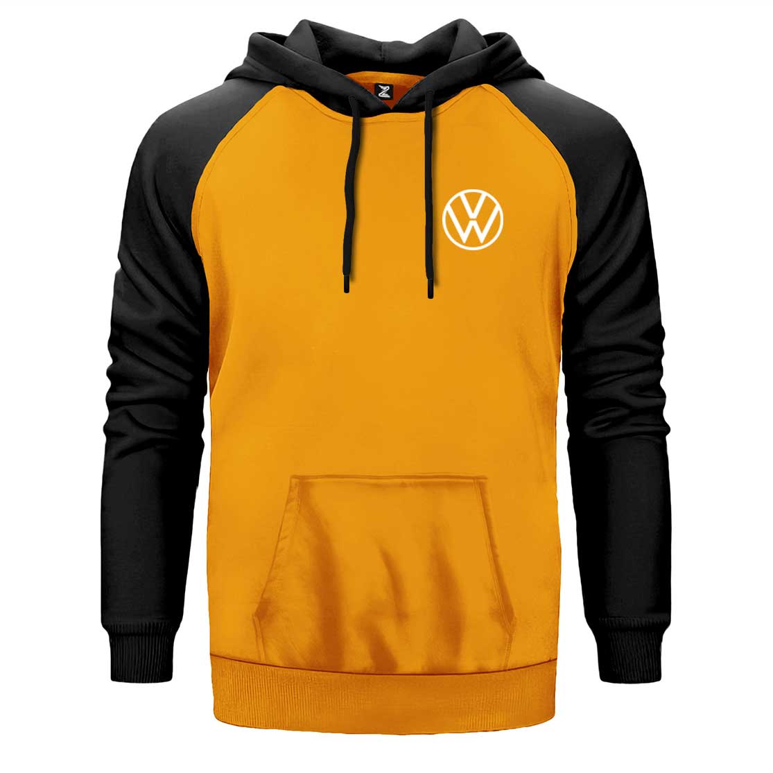 Volkswagen New Logo Çift Renk Reglan Kol Sweatshirt