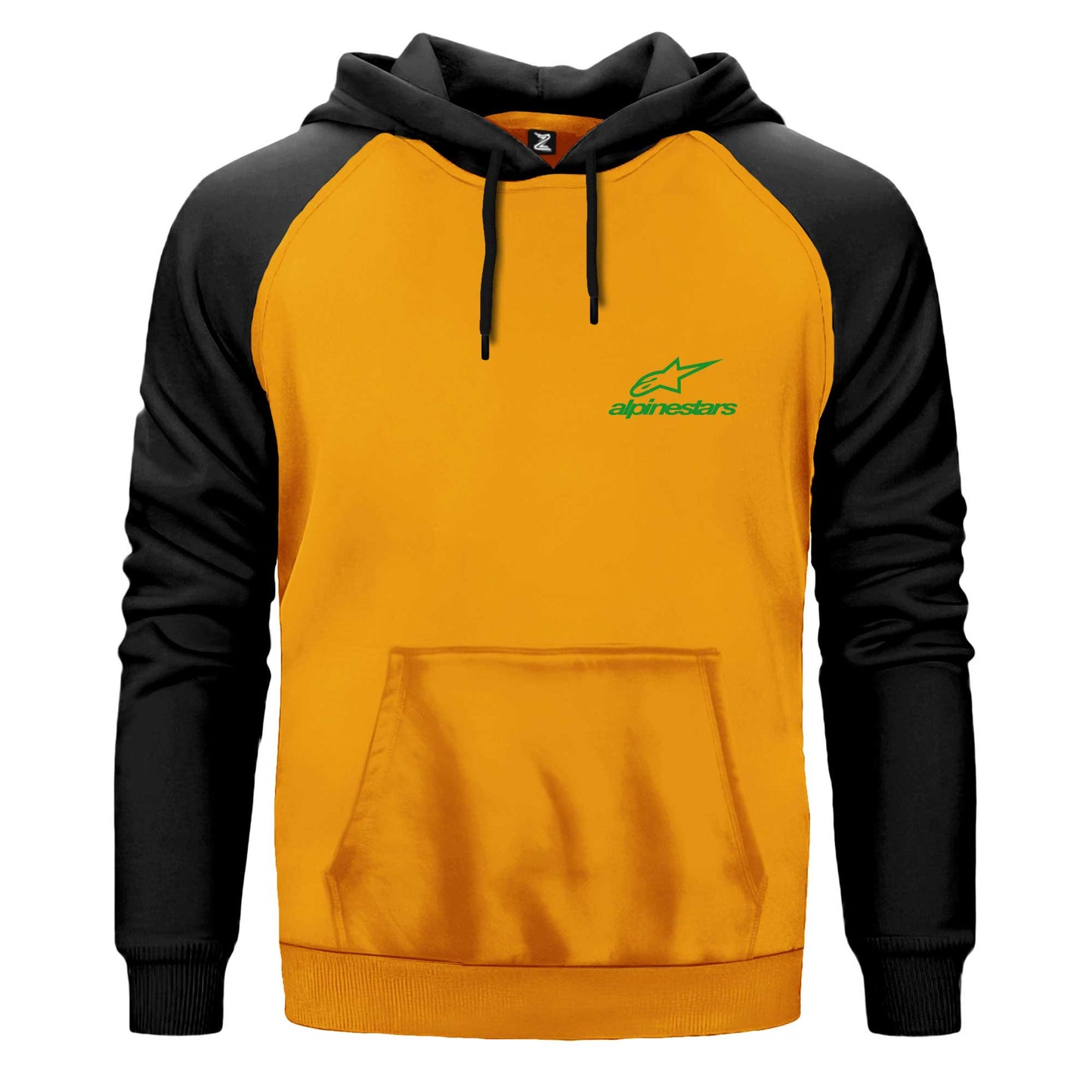 Alpinestars Logo Çift Renk Reglan Kol Sweatshirt Kapşonlu