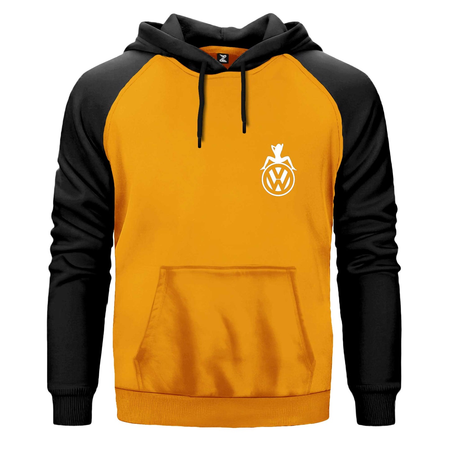 Volkswagen Woman Çift Renk Reglan Kol Sweatshirt Kapşonlu