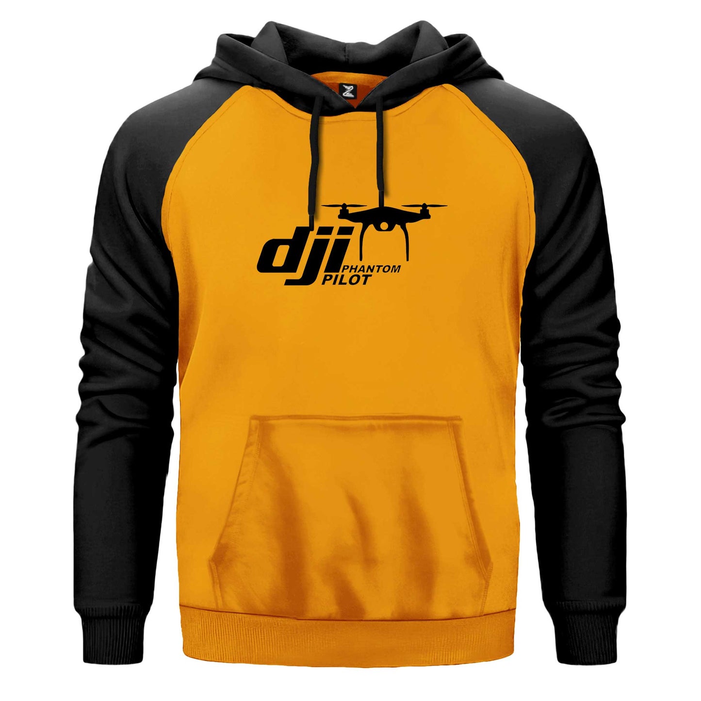 Dji Phantom Pilot Renkli Reglan Kol Sweatshirt Kapşonlu