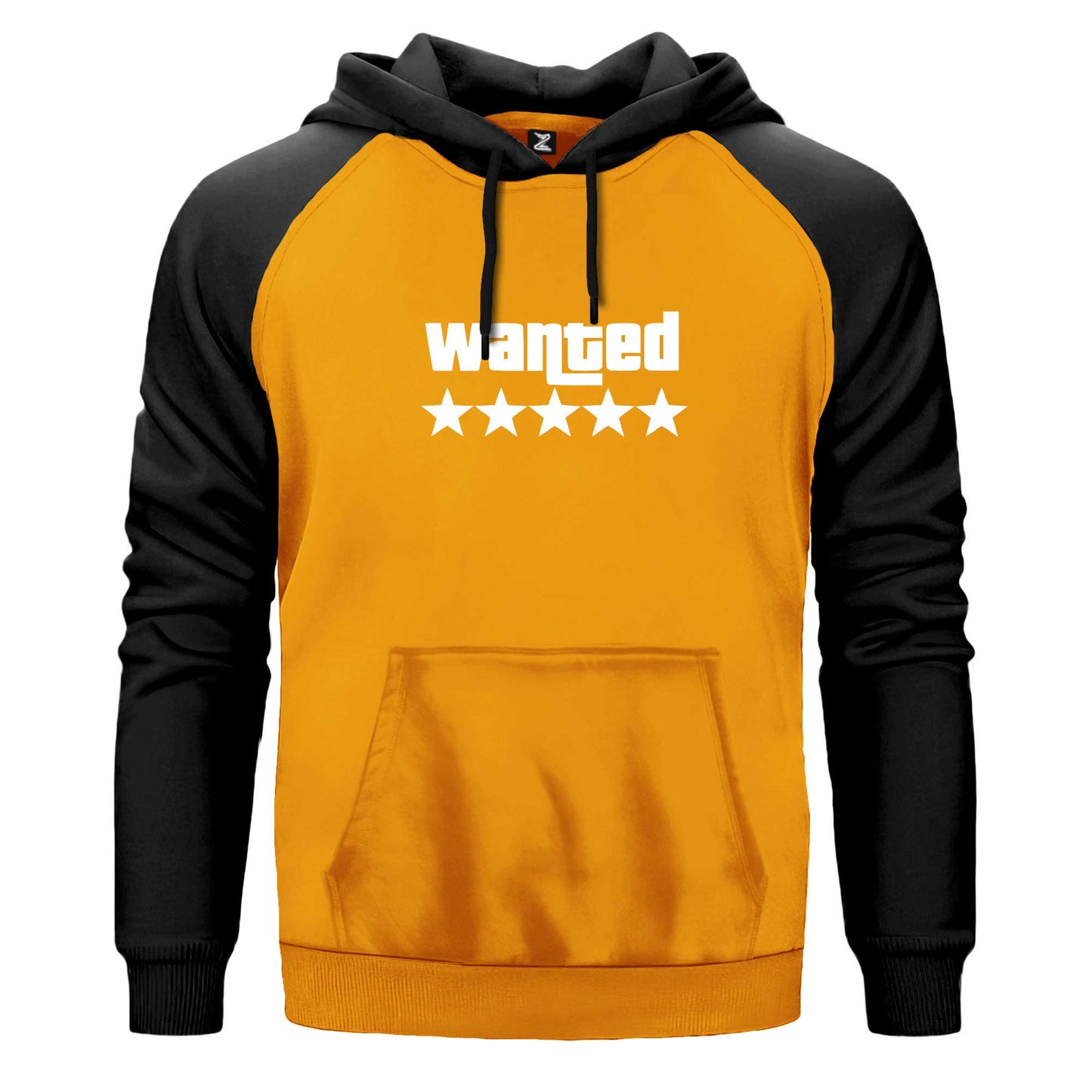 Wanted White Renkli Reglan Kol Sweatshirt Kapşonlu