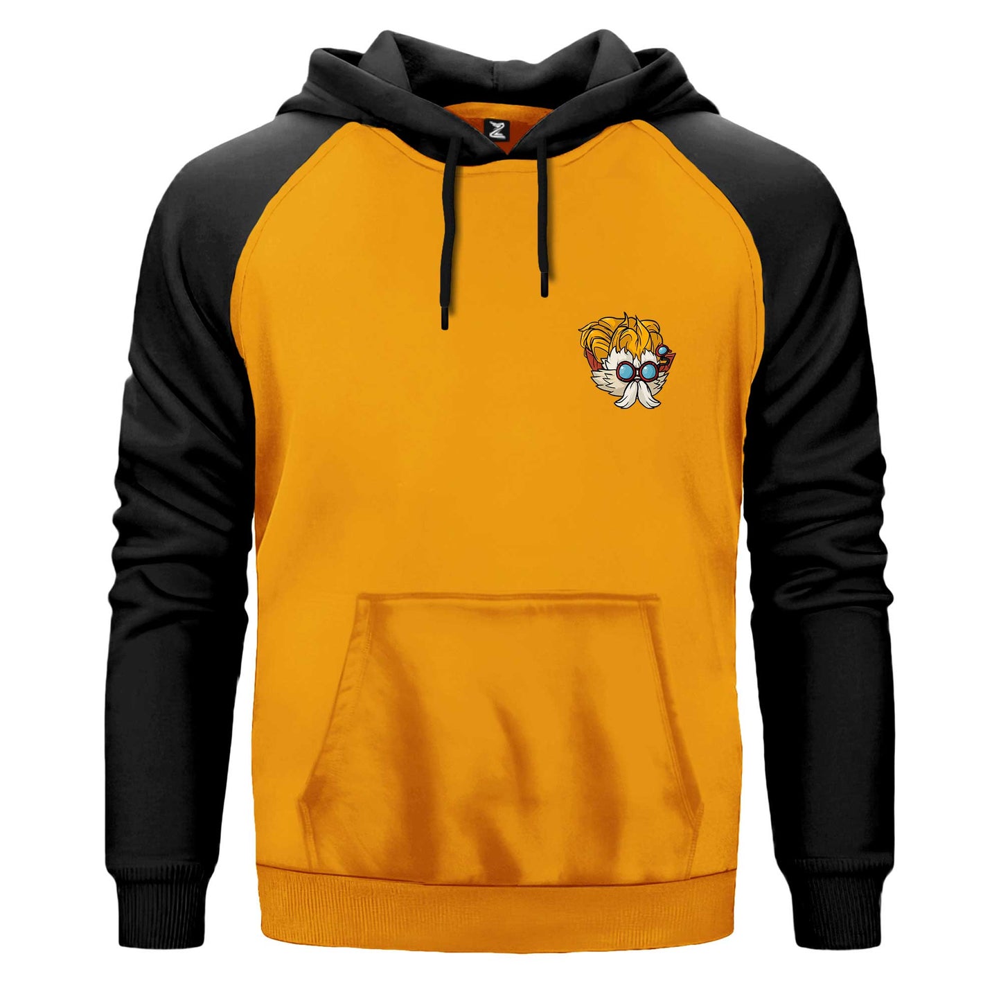 League Of Legends Heimerdinger Renkli Reglan Kol Sweatshirt Kapşonlu