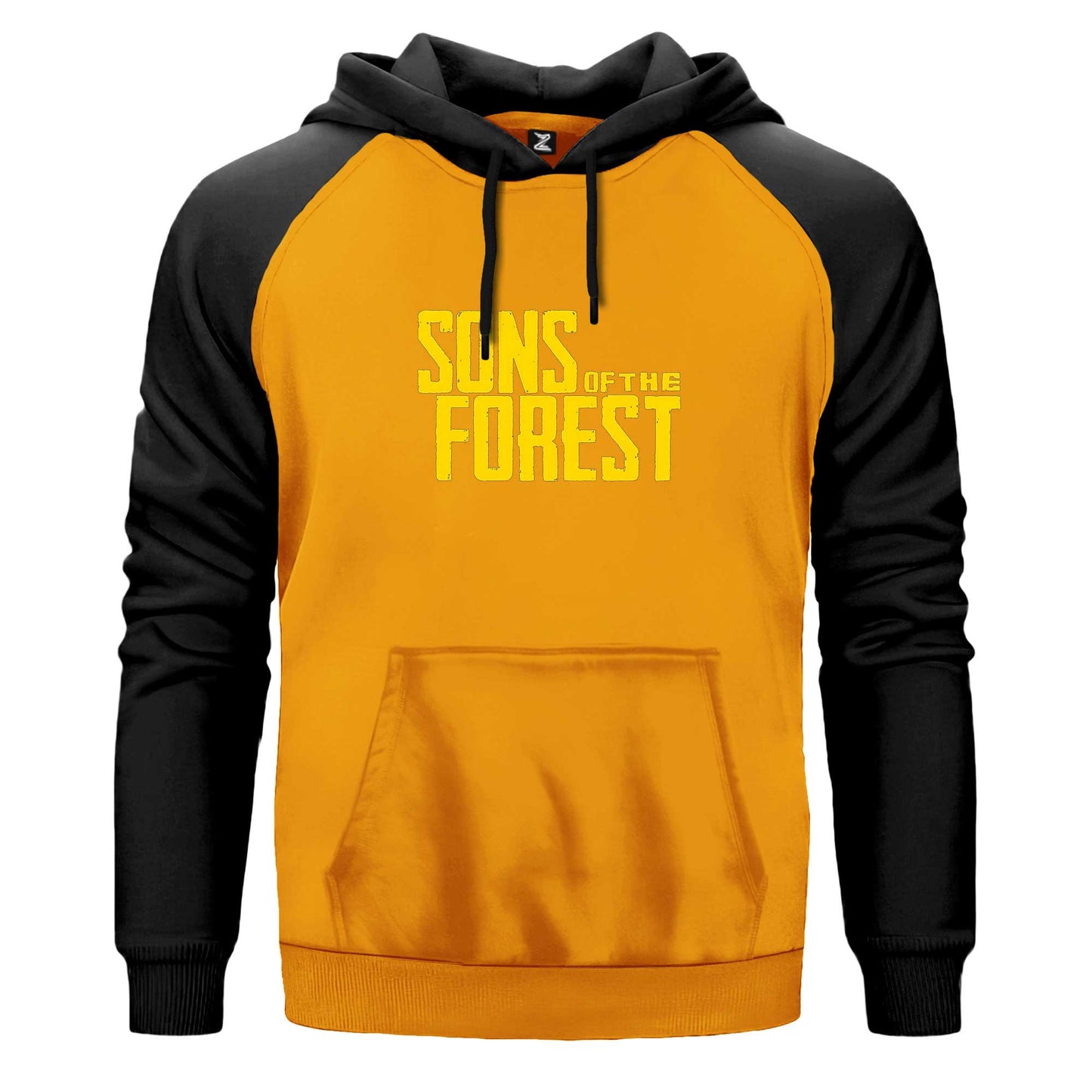 Sons Of The Forest Renkli Reglan Kol Sweatshirt Kapşonlu