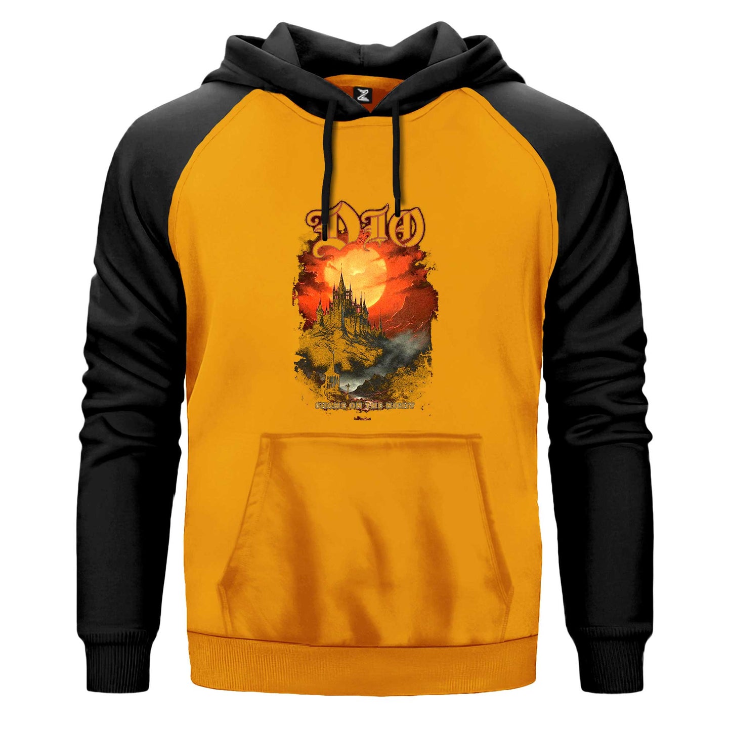 Dio Shame On The Night Renkli Reglan Kol Sweatshirt Kapşonlu