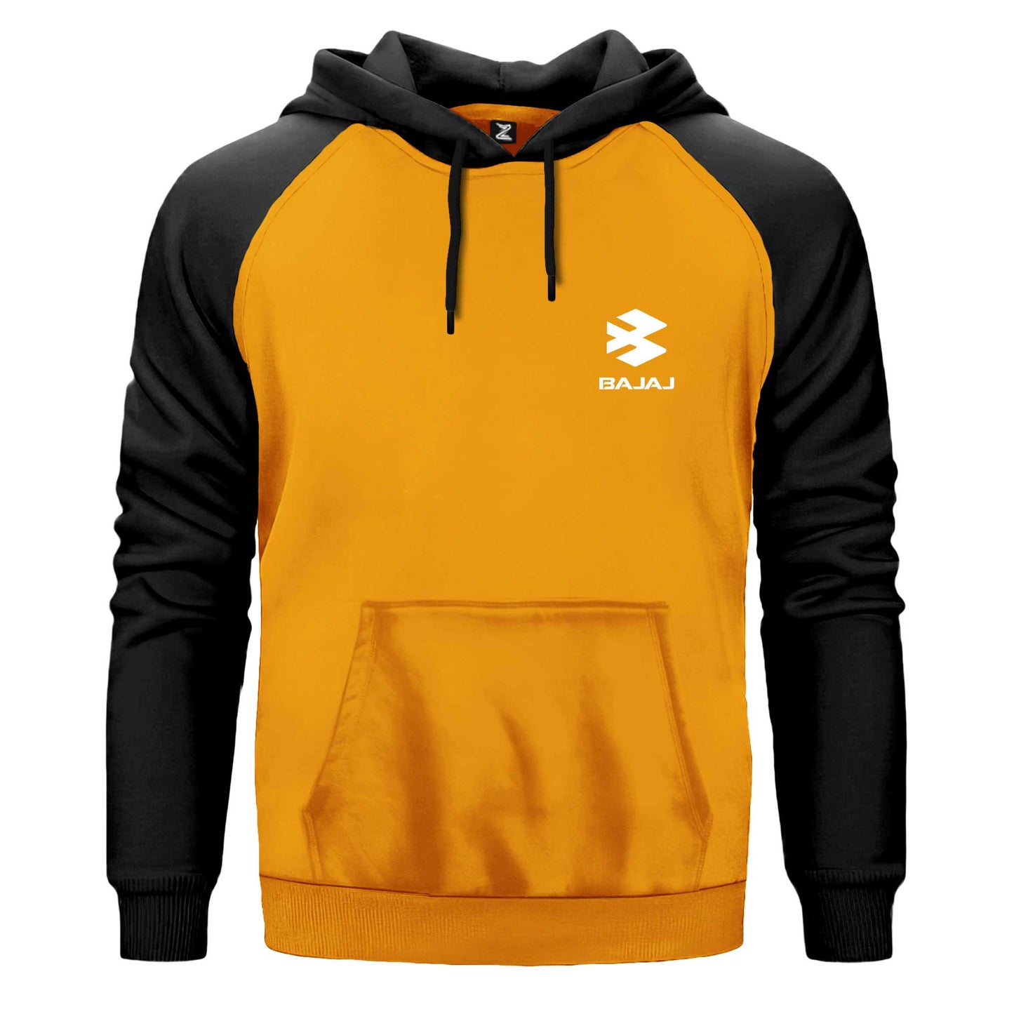 Bajaj White Logo Renkli Reglan Kol Sweatshirt Kapşonlu