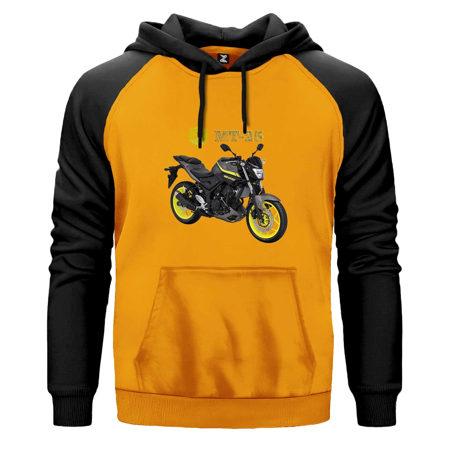 Yamaha MT 25 Renkli Reglan Kol Sweatshirt Kapşonlu