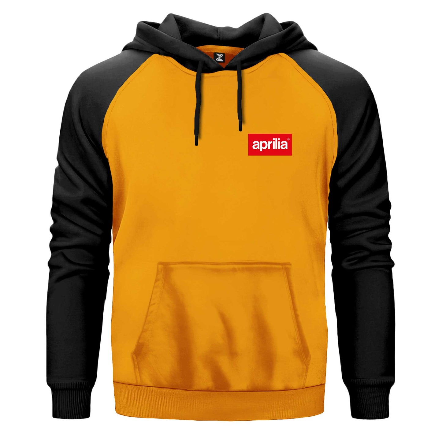 Aprilla Logo Renkli Reglan Kol Sweatshirt Kapşonlu