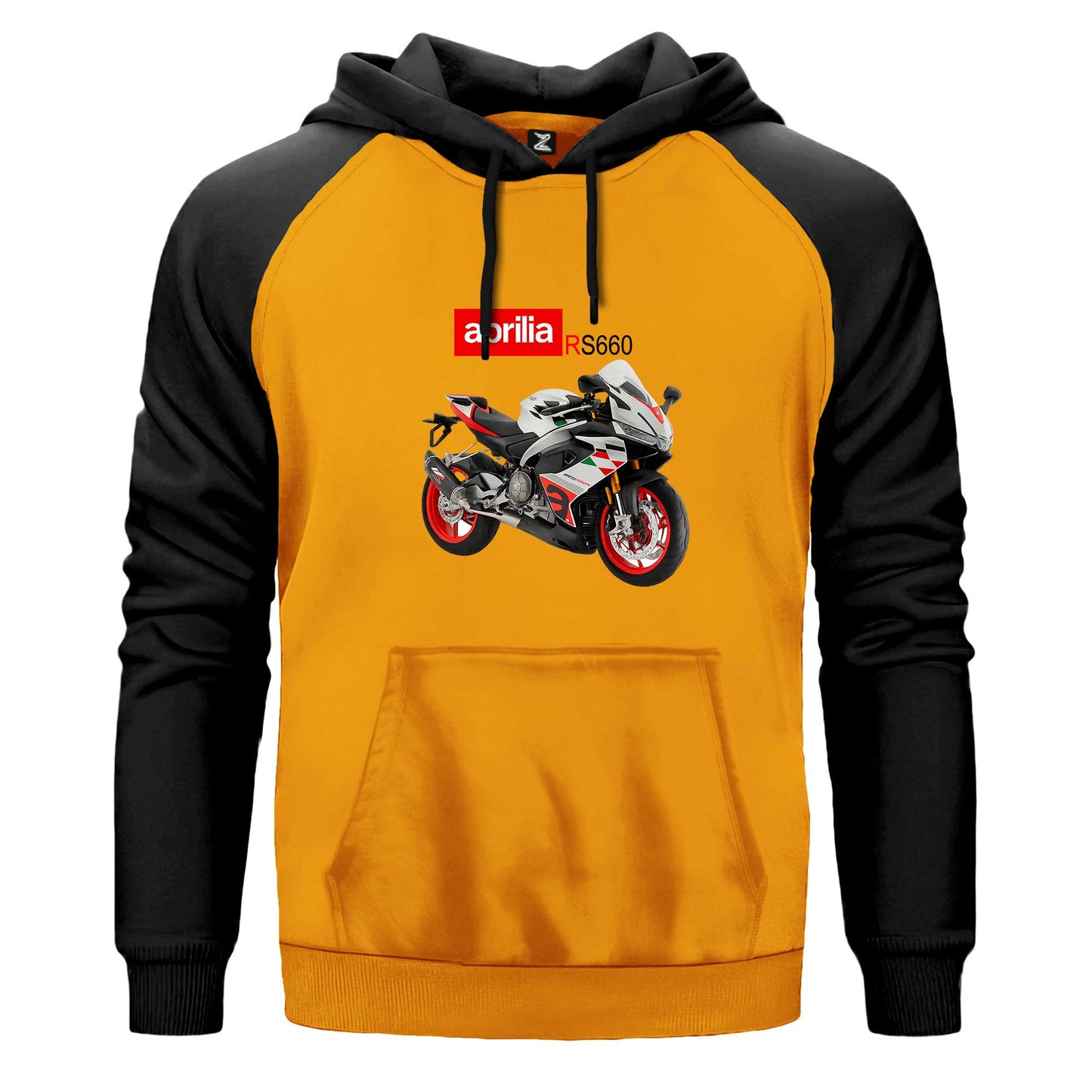 Aprilia Rs660 Siyah Fermuarlı Kapşonlu Sweatshirt