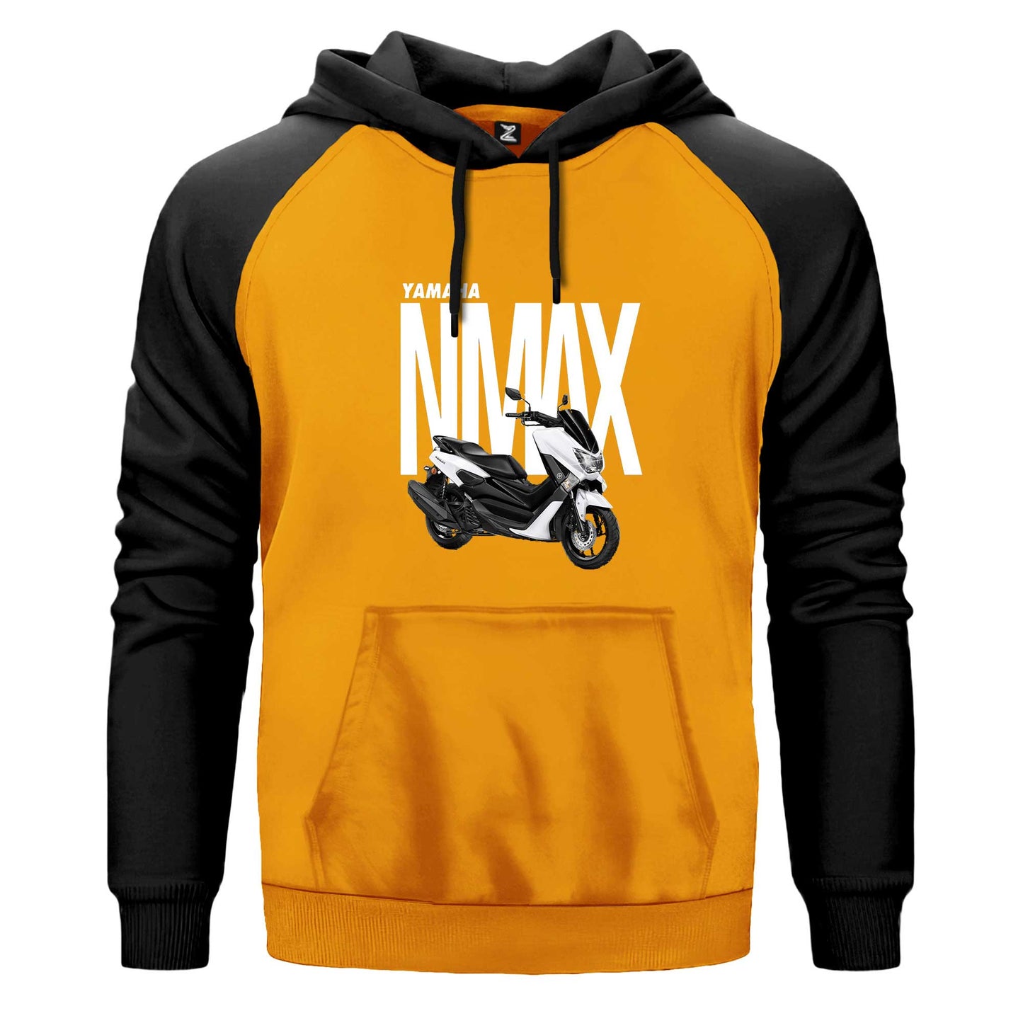 Yamaha Nmax Renkli Reglan Kol Sweatshirt Kapşonlu