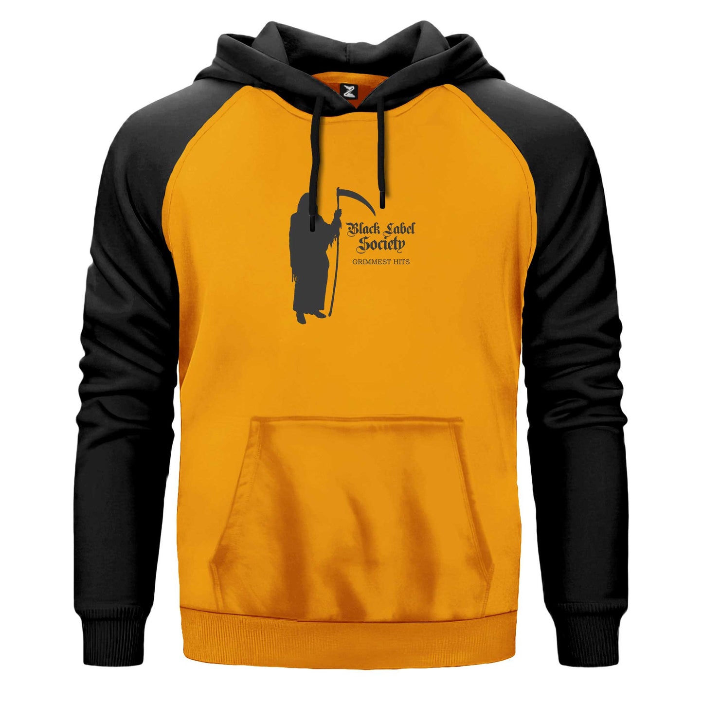 Black Label Society Grimmest Hits Renkli Reglan Kol Sweatshirt Kapşonlu